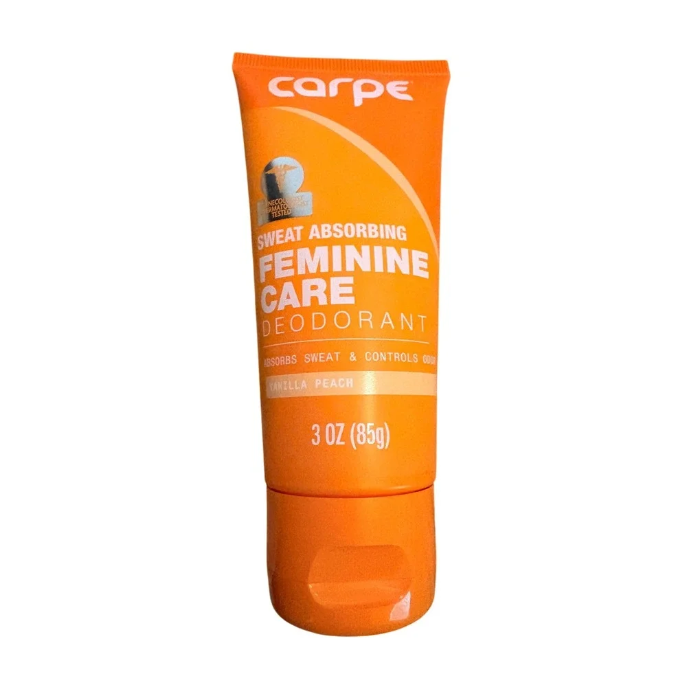 NWT Carpe Orange Feminine Care Deodorant - vanilla peach